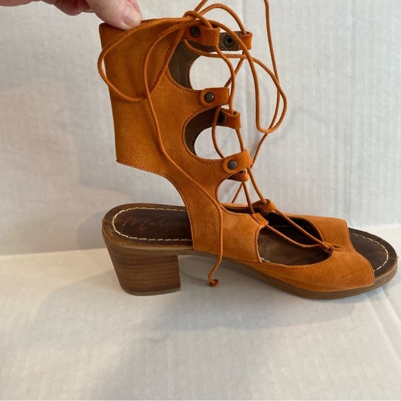 Matisse Expo Gladiator Style Chunky Heel Sandals - Picture 11 of 13
